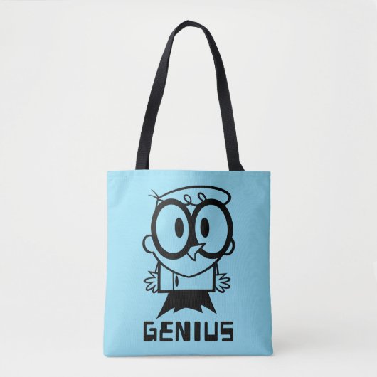 Dexter "Genius" Overzicht Grafisch Draagtas (Voorkant)