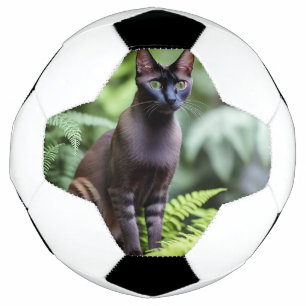 Dexter Le Chat Siamois Noir, Balle De Football