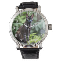 Dexter Le Chat Siamois Noir, Montre