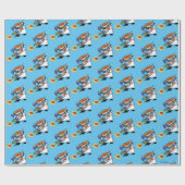 Dexter met afstandsbediening cadeaupapier (Vlak)