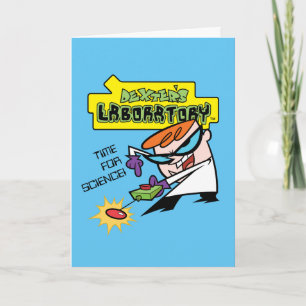 Dexter met afstandsbediening kaart