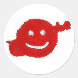 Dexter Ronde Sticker