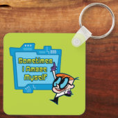 Dexter - Soms verbaas ik me zelf Sleutelhanger (Achterkant)