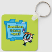 Dexter - Soms verbaas ik me zelf Sleutelhanger (Achterkant)