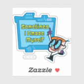 Dexter - Soms verbaas ik me zelf Sticker (Vel)