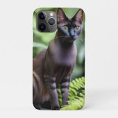 Dexter The Black Siamese Cat, Case-Mate iPhone Case (Achterkant)