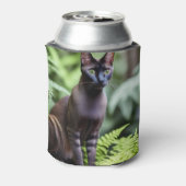 Dexter The Black Siamese Cat, Koelbox Blikjeskoeler (Blikje Achterkant)