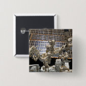 Dexter Vierkante Button 5,1 Cm (Voorkant /achterkant)