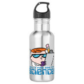 Dexter - Wat een mooie dag voor de wetenschap! Waterfles (Voorkant)