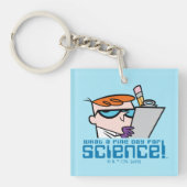 Dexter - What A Fine Day For Science Sleutelhanger (Voorkant)