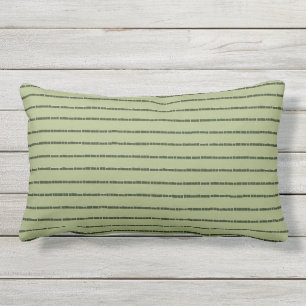 D'extérieur Bande de tuiles vertes Khaki Coussin extérieur Lu