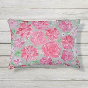 D'extérieur Blooming Love Outdoor Accent Coussin 12'x16'