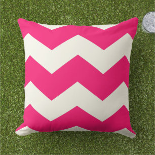 D'extérieur Conception de Coussin à Motif Chevron Zig Zag Mode