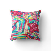 Coussin assez rose de patio