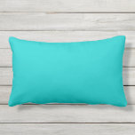 D'extérieur Coussin bleu turquoise solide<br><div class="desc">Coussin de couleur solide Turquoise. Pour ceux qui ce que do-it-yourself : Super Modèle personnalisé pour Jouer l'oreiller. Coussins customisés. Personnalisez avec votre propre nom, motif, design, devis, monogramme ou photo. Utilisez nos modèles cool, oeuvres d'art, photos, graphiques et illustrations, puis ajoutez des noms, du texte, des guillemets et des...</div>