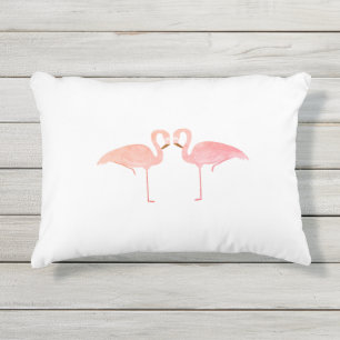 D'extérieur Coussin d'accentuation du Flamant rose extérieur