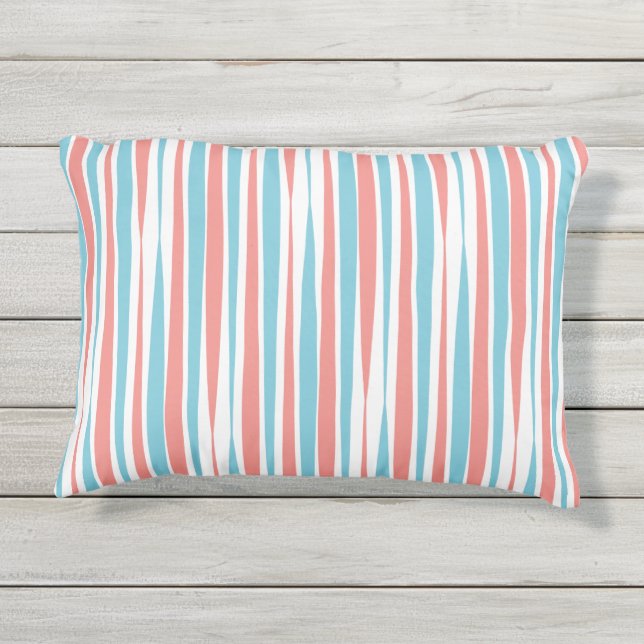 D'extérieur Coussin d'accentuation du passage de corail et de  (Dos)