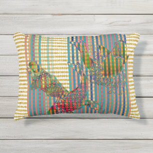 D'extérieur Coussin d'accentuation extérieure Koi 16 x 12 pou