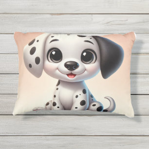 D'extérieur coussin dalmate mignon