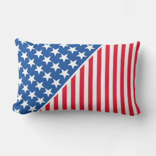 D'extérieur Coussin de lancer extérieur - Étoiles et rayures p