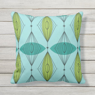 D'extérieur Coussin extérieur atomique d'Ogee et de Starburst