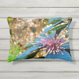 D'extérieur Coussin Extérieur Fleur Rose Tropicale