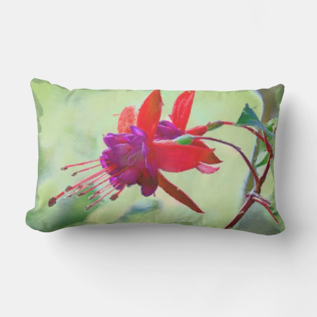 D'extérieur Coussin extérieur Fuchsia (Recto)