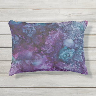 D'extérieur Coussin extérieur/Inkblots de colorburst/Purples b