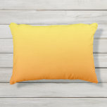 D'extérieur Coussin Extérieur Ombre Jaune Et Orange<br><div class="desc">Coussin D'Accent Extérieur Ombre Jaune Et Orange</div>