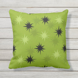 D'extérieur Coussin extérieur vert atomique de Starbursts