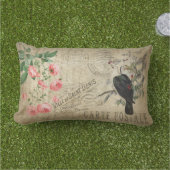 D'extérieur Coussin lombaire français Vintage (Herbe)