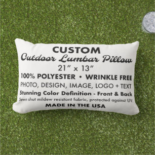 D'extérieur Coussin Lumbar extérieur personnalisé - 21 pouces