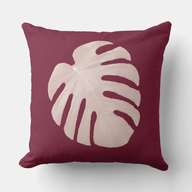 D'extérieur Coussin Tropical de Bourgogne (Recto)