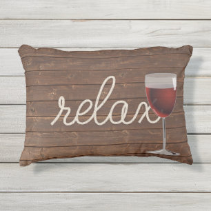 D'extérieur détendez-vous sur la corde nautique de la coussin