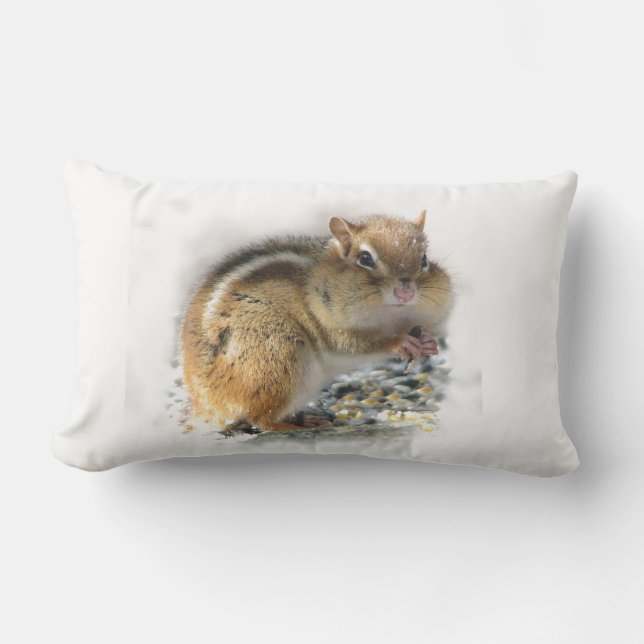 D'extérieur Festoyer Chipmunk Animal Coussin extérieur (Recto)