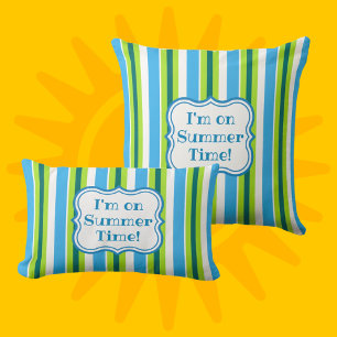 D'extérieur Fréquence estivale personnalisée Coussin extérieur