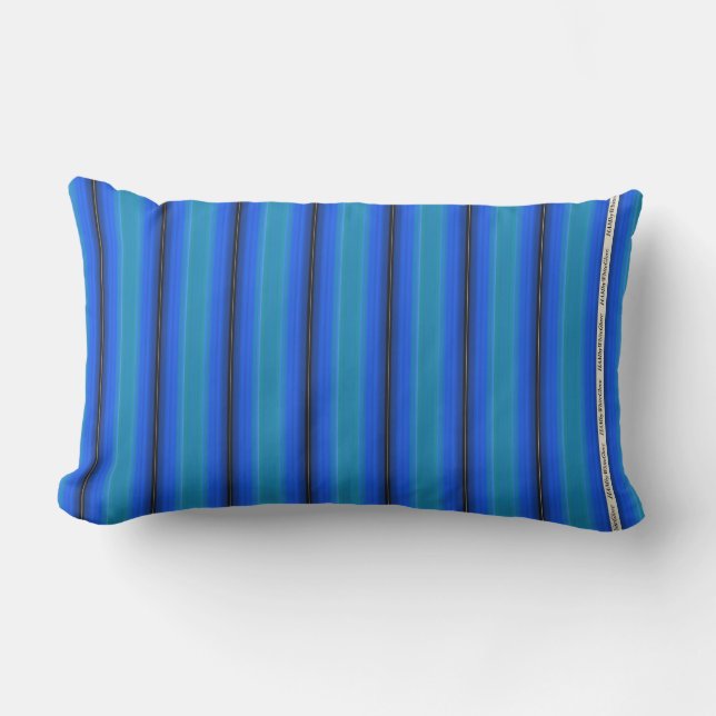 D'extérieur HAMbyWG - Coussin - Bleu brillant (Recto)