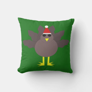 D'extérieur Joli Noël Turquie Coussin extérieur