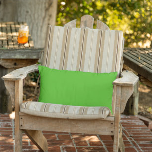 D'extérieur Kelly Green Lumbar Coussin extérieur
