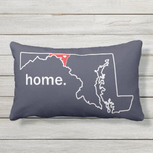 D'extérieur Maryland Home County coussin - Washington co.