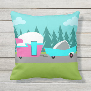 D'extérieur Rétro coussin extérieur de campeur/remorque et d