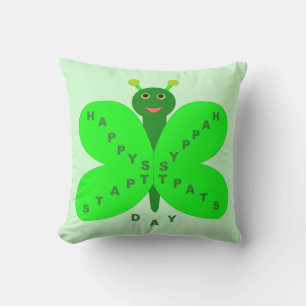 D'extérieur Saint Patricks Day Butterfly Coussin extérieur