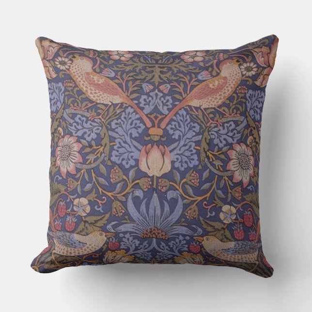 D'extérieur STYLE CLASSIQUE FLORALE ET OISEAUX JETTE Coussin (Recto)