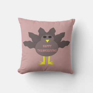 D'extérieur Thanksgiving a attrapé la Turquie Coussin extérieu