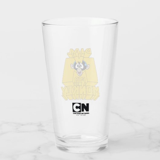 Dexter's Laboratory - Dial M for Monkey Glas (Achterkant)