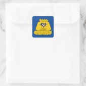 Dexter's Laboratory - Dial M for Monkey Vierkante Sticker (Tas)
