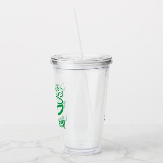 Dexter's Laboratory Face Logo Acryl Drinkbeker (Links)