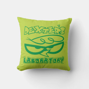 Dexter's Laboratory Face Logo Kussen