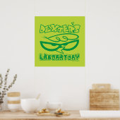 Dexter's Laboratory Face Logo Poster (Keuken)