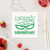 Dexter's Laboratory Face Logo Servet (Insitu)